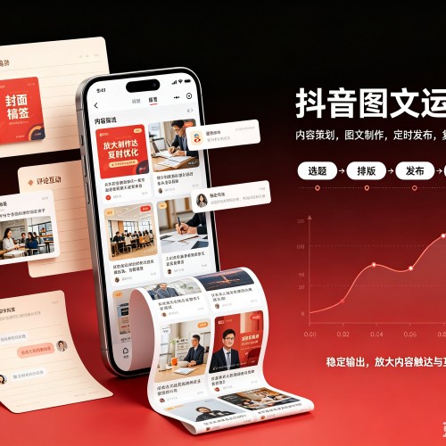 延长抖音图文代运营服务